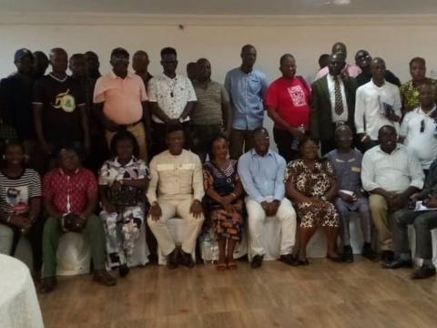 A cross section of journalists
