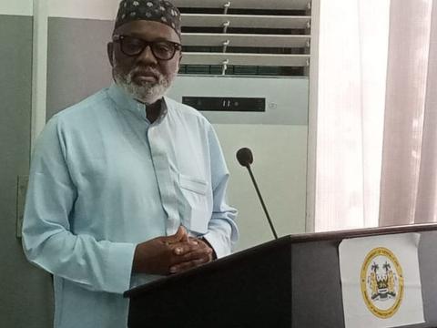 Alhaji Murtada M. Sesay, Chairman of the Hajj TaskForce
