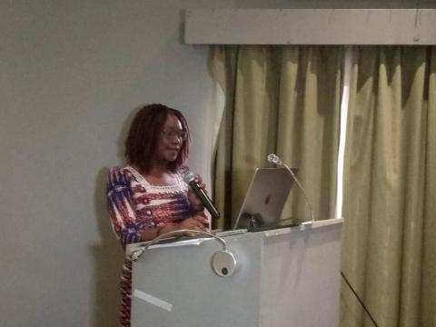 Director of Research and policy of IGR, Dr. Fredline M'Cormack-Hale