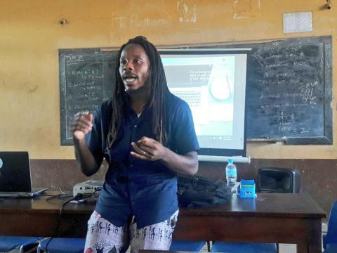 Dr. Moinina Sengeh, Minister of Basic and Senior Secondary School Education
