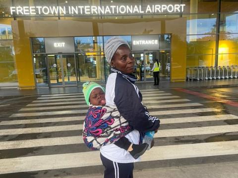 Esther and her mom