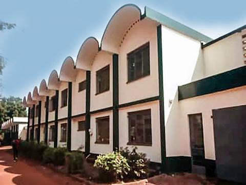 One of the newly refurbished or constructed hostels