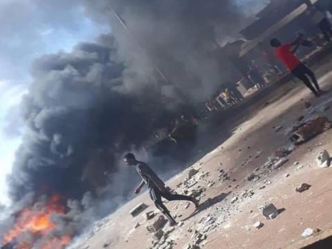 Clashes on the streets of Conakry