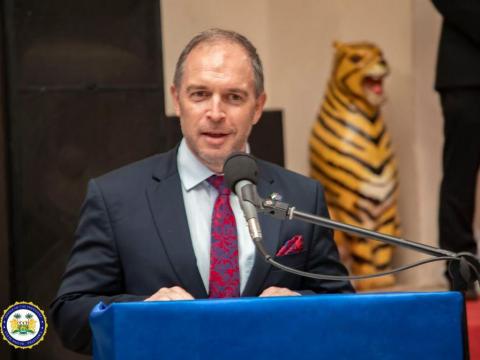 Tom Vens, Head of EU delegation to SIerra Leone