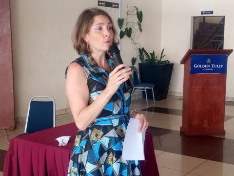 Heather-Marie Campbell, Country Director Save the Children 
