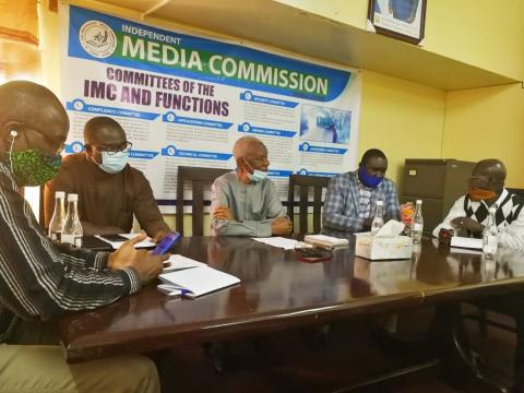 IMC officials at the launch of the Advertisement Advisory Committee