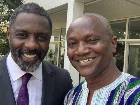 Idris Elba and Umaru Fofana