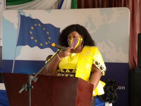 Marcella Samba-Sesay, Chairperson of NEW Marcella Samba-Sesay, Chairperson of NEW