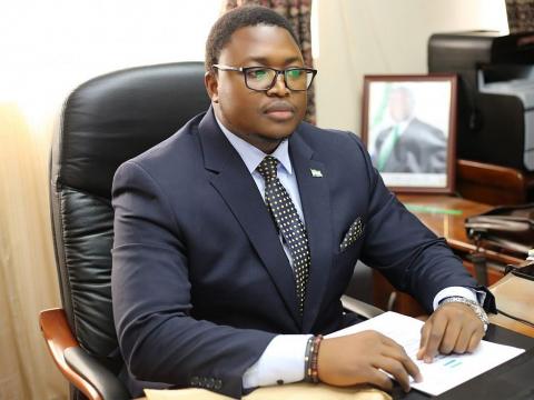 Minister of Mines and Mineral Resources, Musa Timothy Kabba
