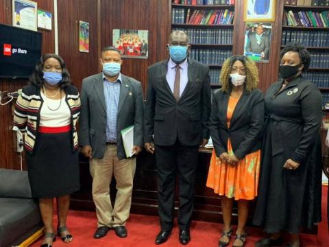 Officials of the HRCSL and the CJ