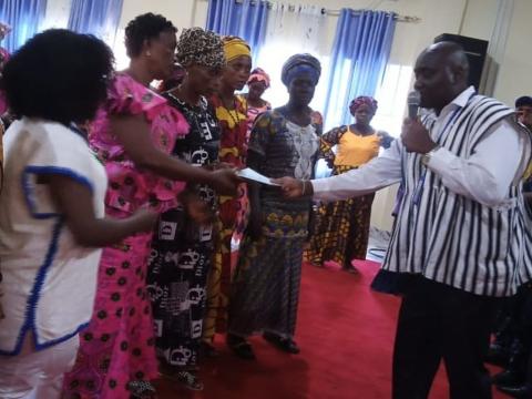 Presenting the Customary Land Rights Act to the people