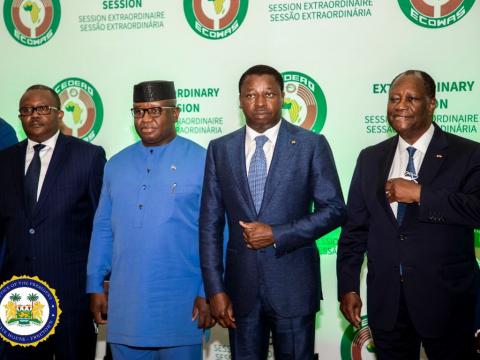 President Bio and other regional leaders