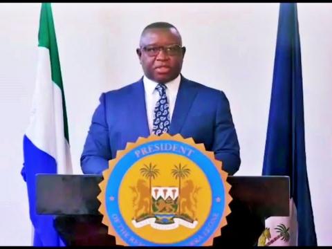 President Julius Maada Bio
