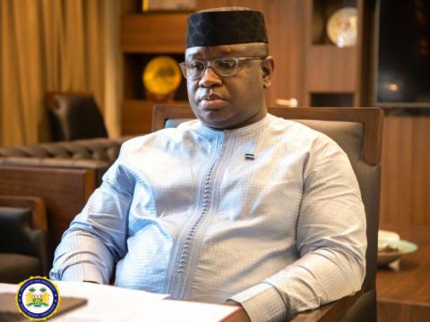 President Julius Maada Bio