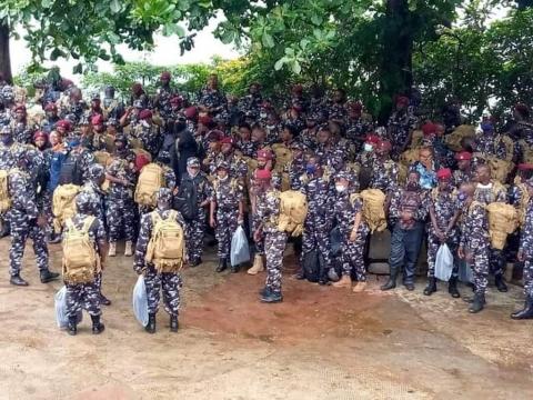 SLP personnel ready for deployment in Somalia