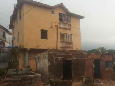 School housing the Portee disaster victims