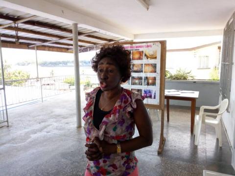 Siminge Mondeh, a cancer survivor