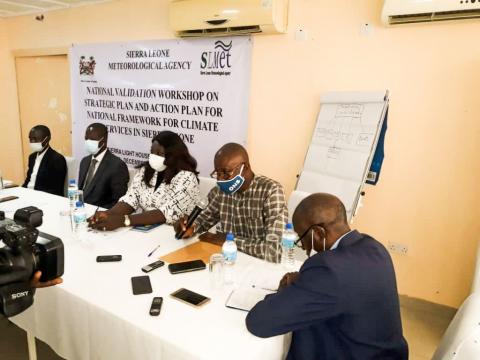 Stakeholders at the validation exercise