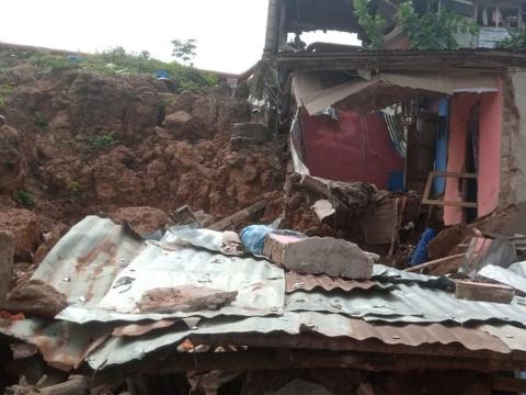 The Bankole Community flooding