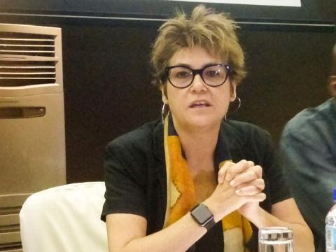 World Bank country Manager, Dr Gayle Martin